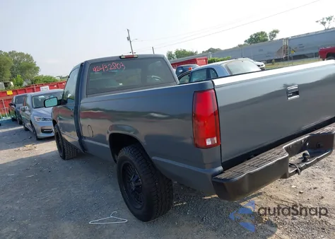 1997 Chevrolet C1500 Fleetside W/T from USA, damaged, VIN 1GCEC14W3VZ101294